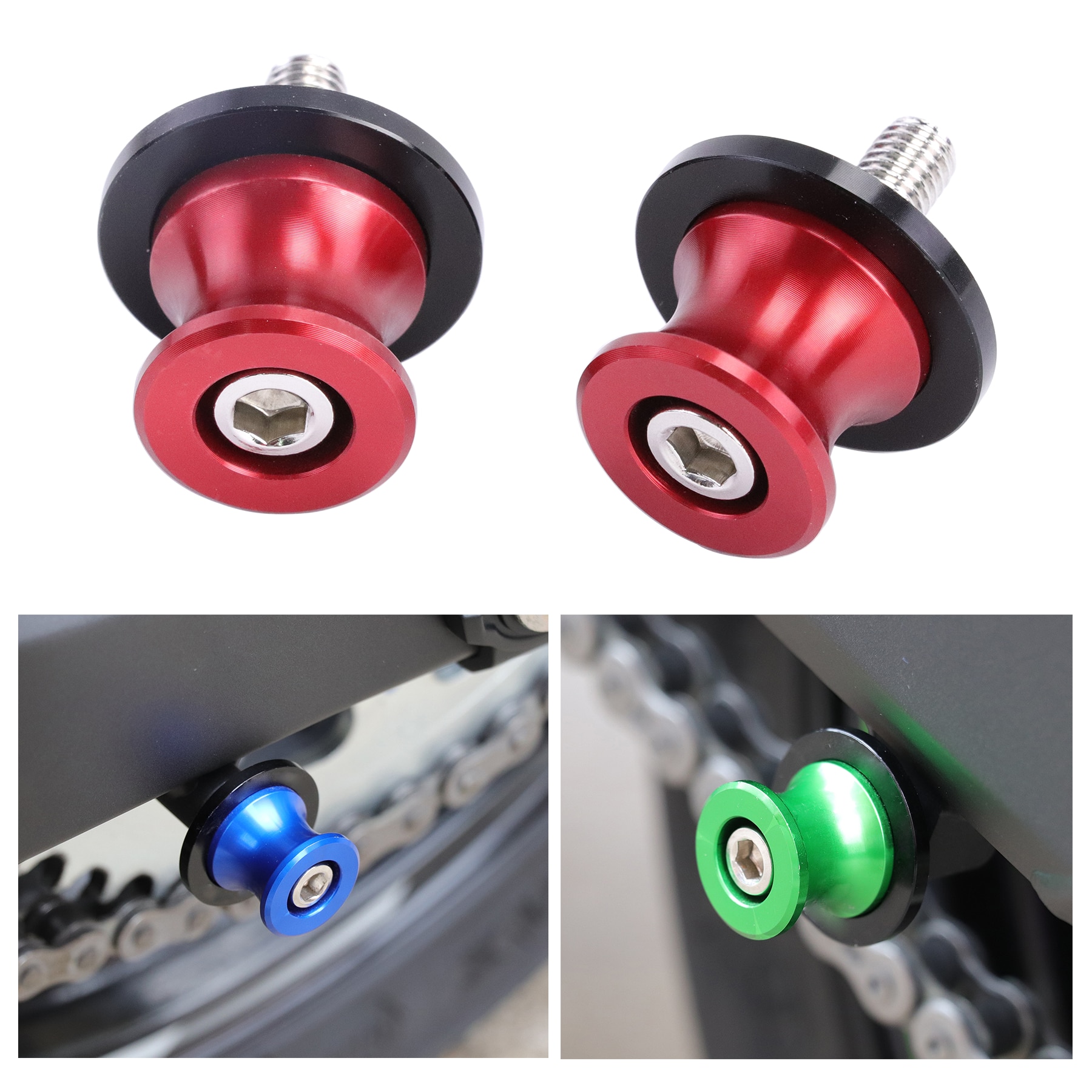    ̴ Ǯ 6/8/10mm, 2 , CNC   ĵ , ߸ ȥ Ű CFMOTO ڸ  ׽